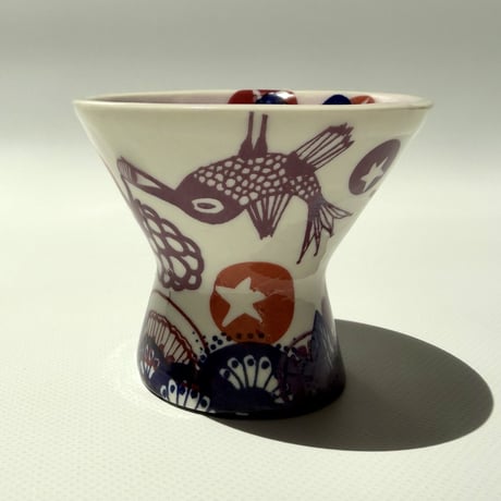 Heini Riitahuhta 鳥＆フルーツモチーフ 2way cup ① ヘイニ・リータフフタ