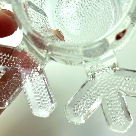 iittala イッタラ Valto Kokko ヴァルト・コッコ 雪の結晶型 キャンドルホルダー