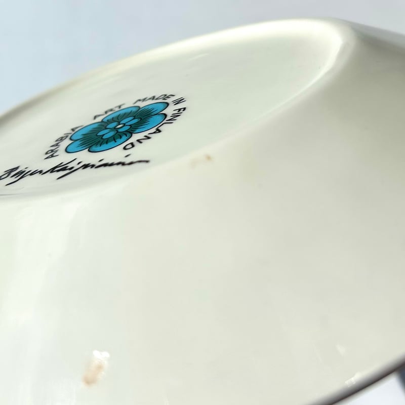 ARABIA アラビア Birger Kaipiainen 極楽鳥 オーバルプレート ARABIA アラビア Birger Kaipiainen 極楽鳥 オーバルプレート