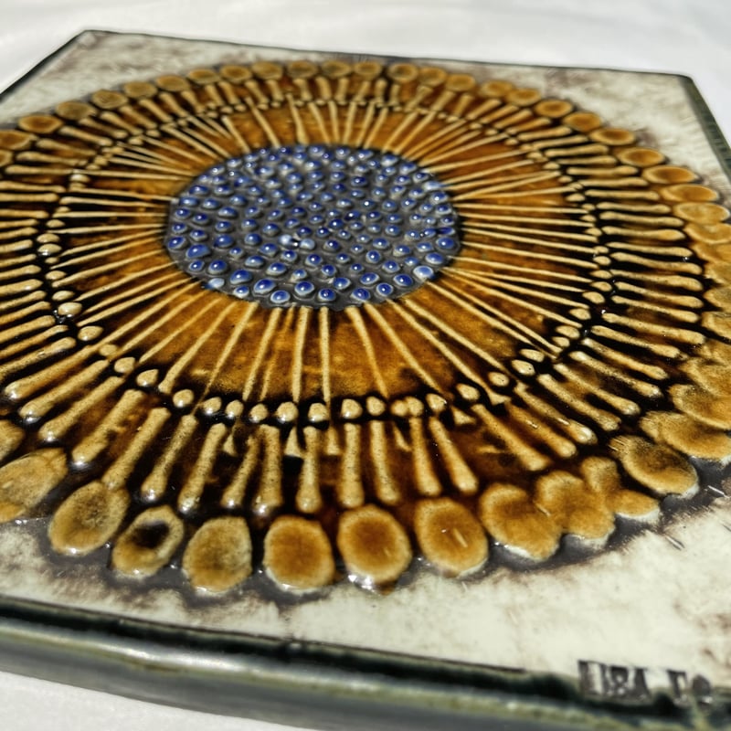 リサラーソン UNIK ひまわり Solros 陶板 Lisa Larson | Kirsik