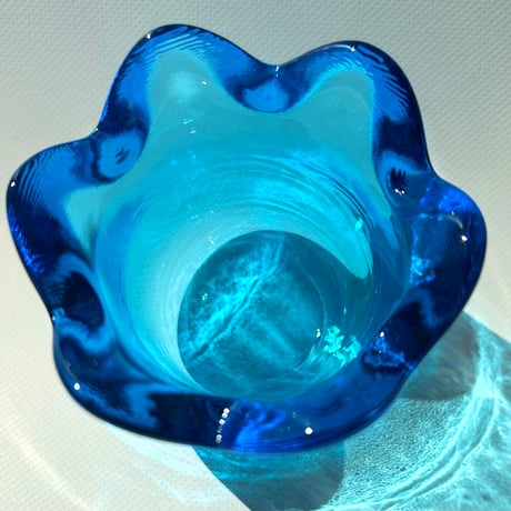iittala Jorma Vennola Tulip ライトブルー Sサイズ キャンドルホルダー / イッタラ ヨルマ・ヴェンノラ
