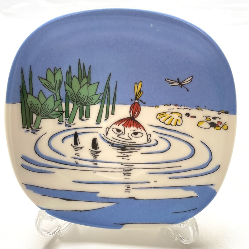 ARABIA ムーミン Little My Swimming アラビア moomin wall