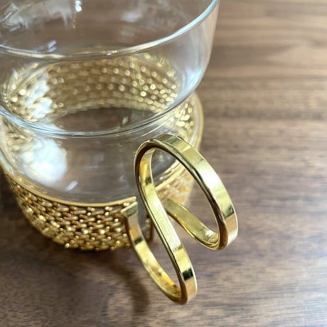 iittala Tsaikka Timo Sarpaneva 24Karaatti（ゴールド） グラス②