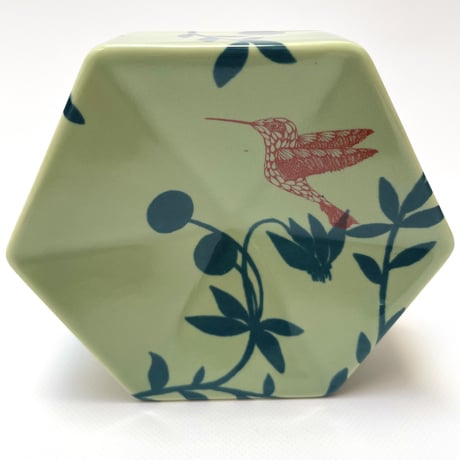 Heini Riitahuhta ヘキサゴンディッシュ 鳥モチーフ①