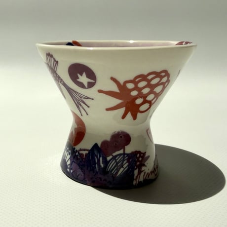 Heini Riitahuhta 鳥＆フルーツモチーフ 2way cup ① ヘイニ・リータフフタ