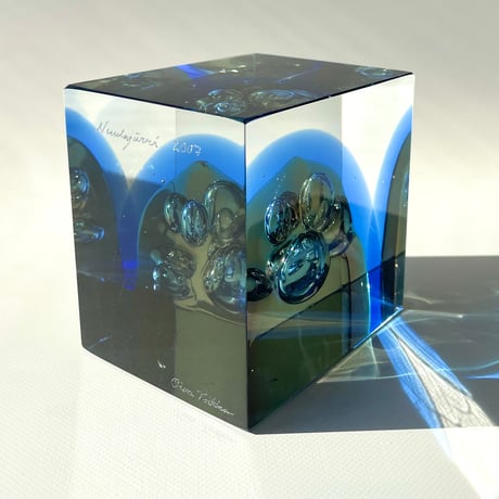 Nuutajarvi Oiva Toikka 2007 Cube オイバ・トイッカ 送料込