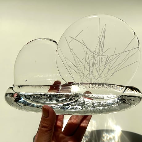 Iittala Timo Sarpaneva Pilvi/雲　ガラスのオブジェ 限定品