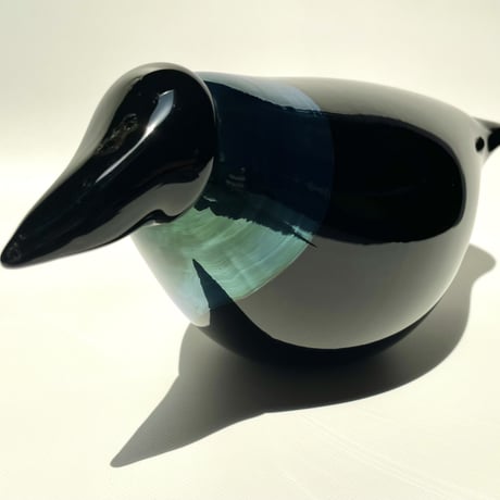 Oiva Toikka Nuutajarvi Crow カラス オイバ・トイッカ
