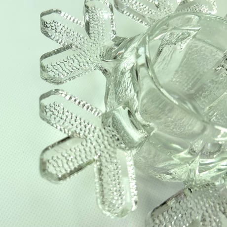 iittala イッタラ Valto Kokko ヴァルト・コッコ 雪の結晶型 キャンドルホルダー
