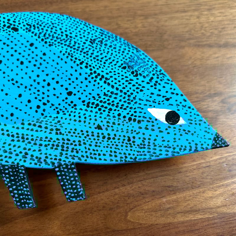 マッティピックヤムサ プライウッド 壁掛け 青い鳥 送料込