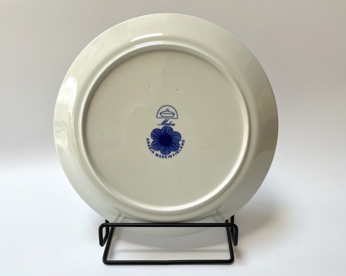ARABIA アラビア Malva(マルヴァ) 23.5cmプレート Esteri Tomul