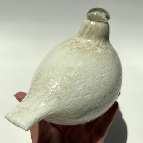 Oiva Toikka  Willow Grouse / ライチョウ ① バード オイバ・トイッカ Nuutajarvi