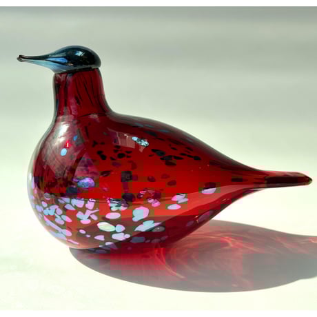 iittala Oiva Toikka Ruby bird バード オイバ・トイッカ 送料込