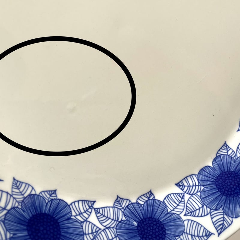 ARABIA アラビア Malva(マルヴァ) 23.5cmプレート Esteri Tomul