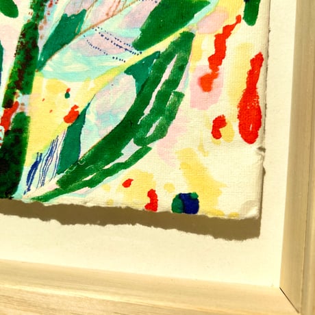 Matti Pikkujämsä アート 花 Mustekukka 額付 送料込