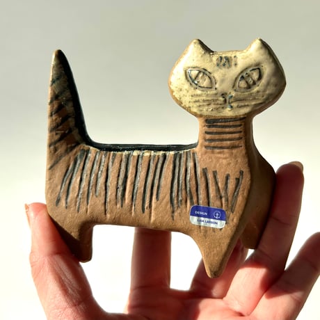 ご予約品 Lisa Larson リサ・ラーソン Lilla Zoo シリーズ KATT/ 4つ脚で立つネコ