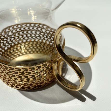iittala Tsaikka Timo Sarpaneva 24Karaatti（ゴールド） キャンドルホルダー 大サイズ