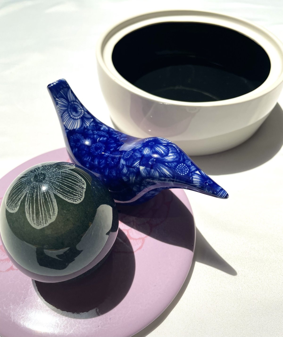 Heini Riitahuhta ヘイニリータフフタ 卵と鳥の蓋付ジャー | Kirsikkapuu