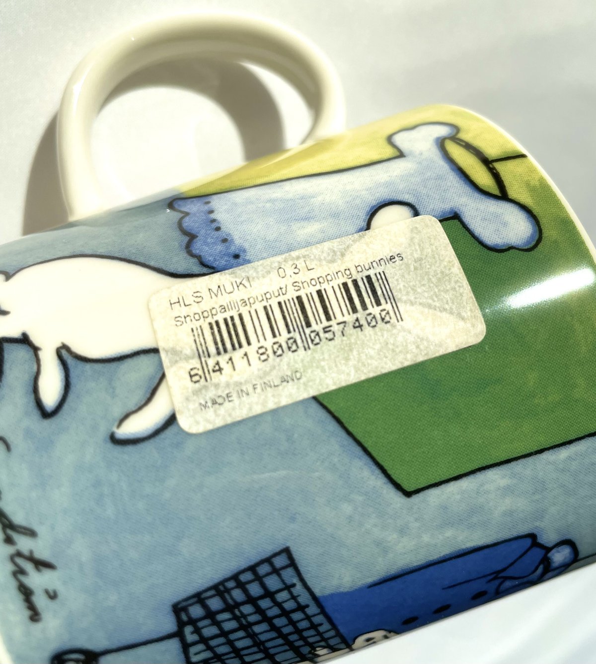 ARABIA ヘルヤ・リウッコ・スンドストロム Shopping Bunnies マグ