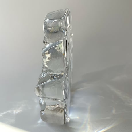 イッタラ Jorma Vennola ヨルマ・ヴェンノラ ガラス吹きの職人 iittala  大きいサイズ①
