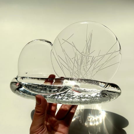 Iittala Timo Sarpaneva Pilvi/雲　ガラスのオブジェ 限定品