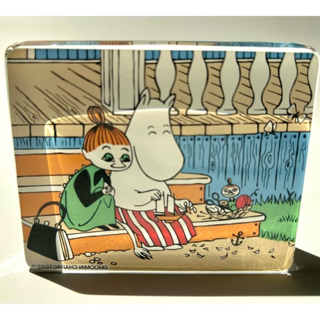 Iittala イッタラ ムーミンママ ガラスカード "Muumimamma ja kaarnalaiva”  ミムラ姉さん ミイ