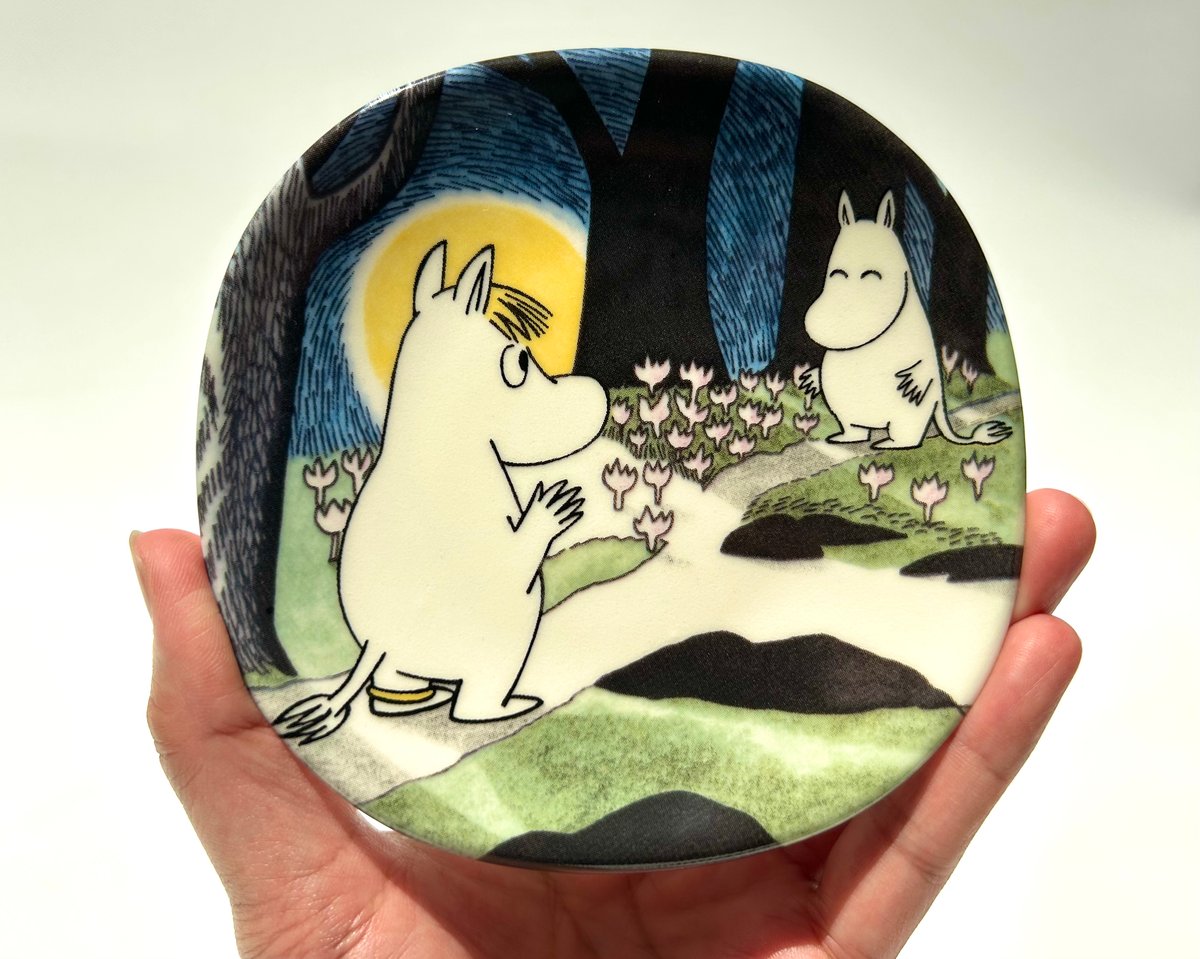 ARABIA ムーミン ウォールプレート Encounter アラビア | Kirsikkapuu