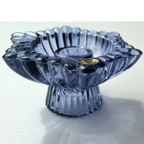 Riihimaen lasi キャンドルホルダー ライラック Lilac candle holder