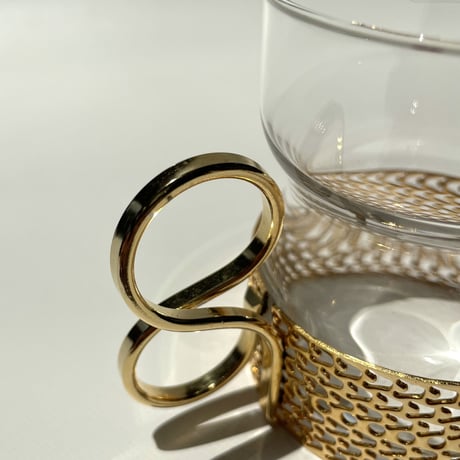iittala Tsaikka Timo Sarpaneva 24Karaatti（ゴールド） グラス③
