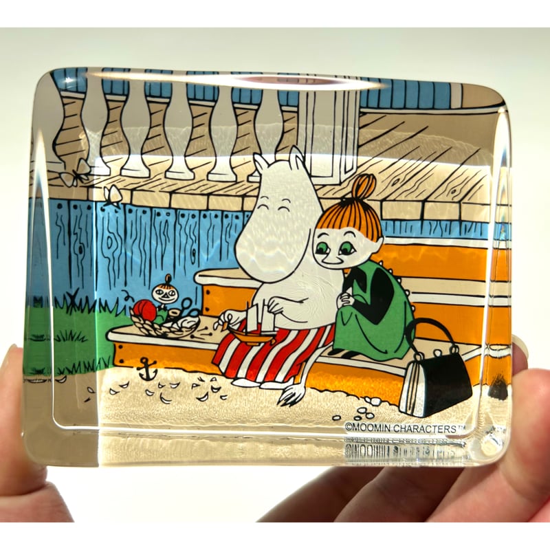  イッタラ ムーミンシリーズ ガラスカード ムーミンママ Iittala イッタラ ムーミンママ ガラスカード 