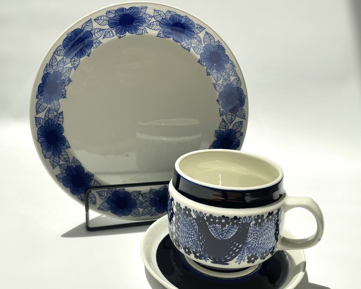 アラビア malva スクエア&プレート