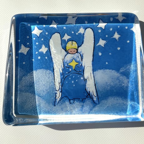 イッタラ Helja Liukko-Sundstrom  天使 祈り iittala ガラスカード
