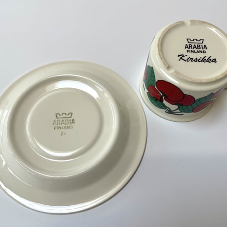 ARABIA Kirsikka Coffee C&S ③ アラビア