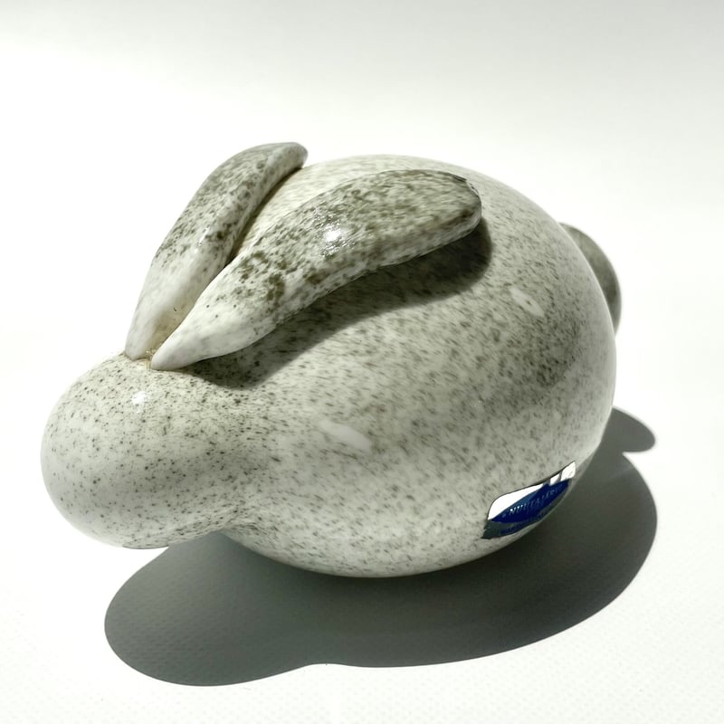 ヌータヤルヴィ　Inkeri Toikka 　Rabbit Inkeri Toikka ウサギ（chinchilla）Nuutajarvi | Kirsi