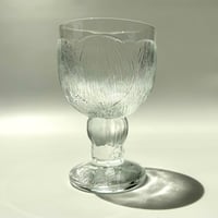 Nuutajarvi Oiva Toikka Pioni ワイングラス ① オイバ・トイッカ