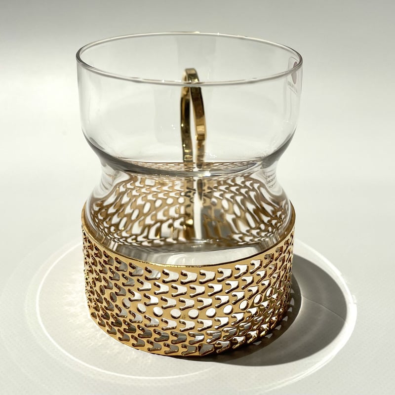 【美品】 Tsaikka Timo Sarpaneva 1957 Mid-Century Finnish Tsaikka Tea Glass by Timo Sarpaneva for