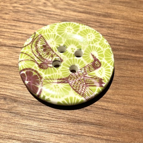 Heini Riitahuhta  Koru Nappi バード ＊15 / 4つ穴