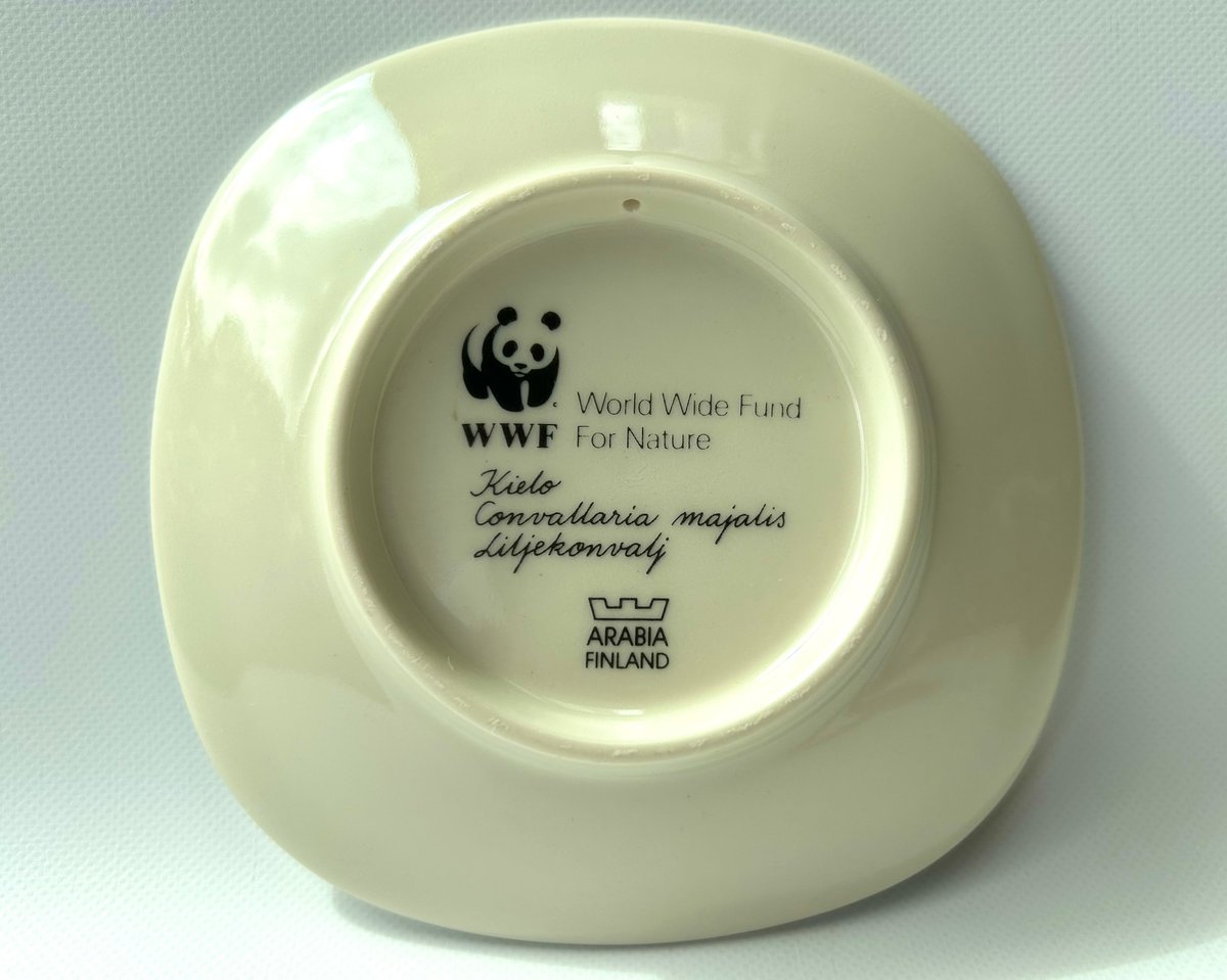 ARABIA WWF スズラン ウォールプレート Kielo アラビア | Kirsikkapuu