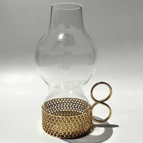 iittala Tsaikka Timo Sarpaneva 24Karaatti（ゴールド） キャンドルホルダー 大サイズ