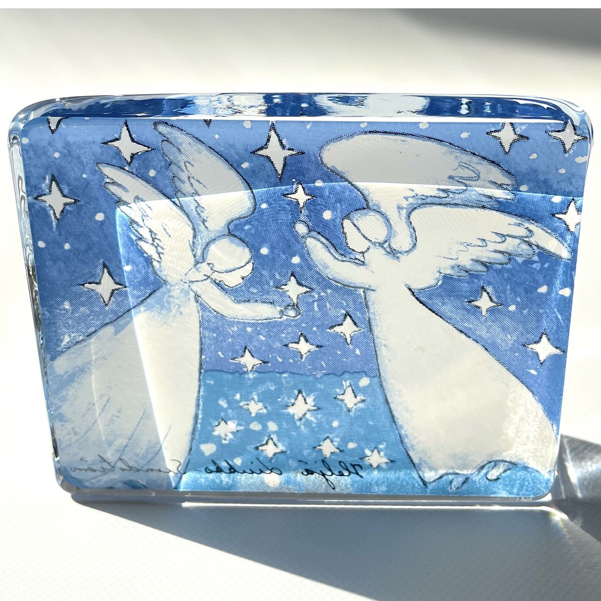 ヘルヤリウッコ天使 イッタラ Helja Liukko-Sundstrom 天使 祈り iittala ガラスカ