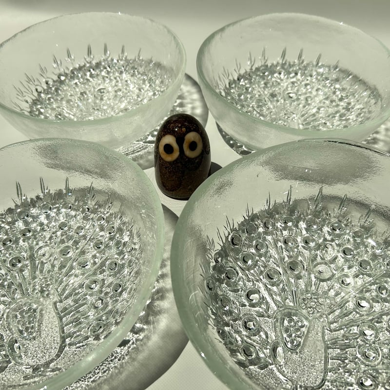 Humppila Riikinkukko ボウル Raija Luoto  C Humppila Riikinkukko ボウル Raija Luoto クジャク C | iichi