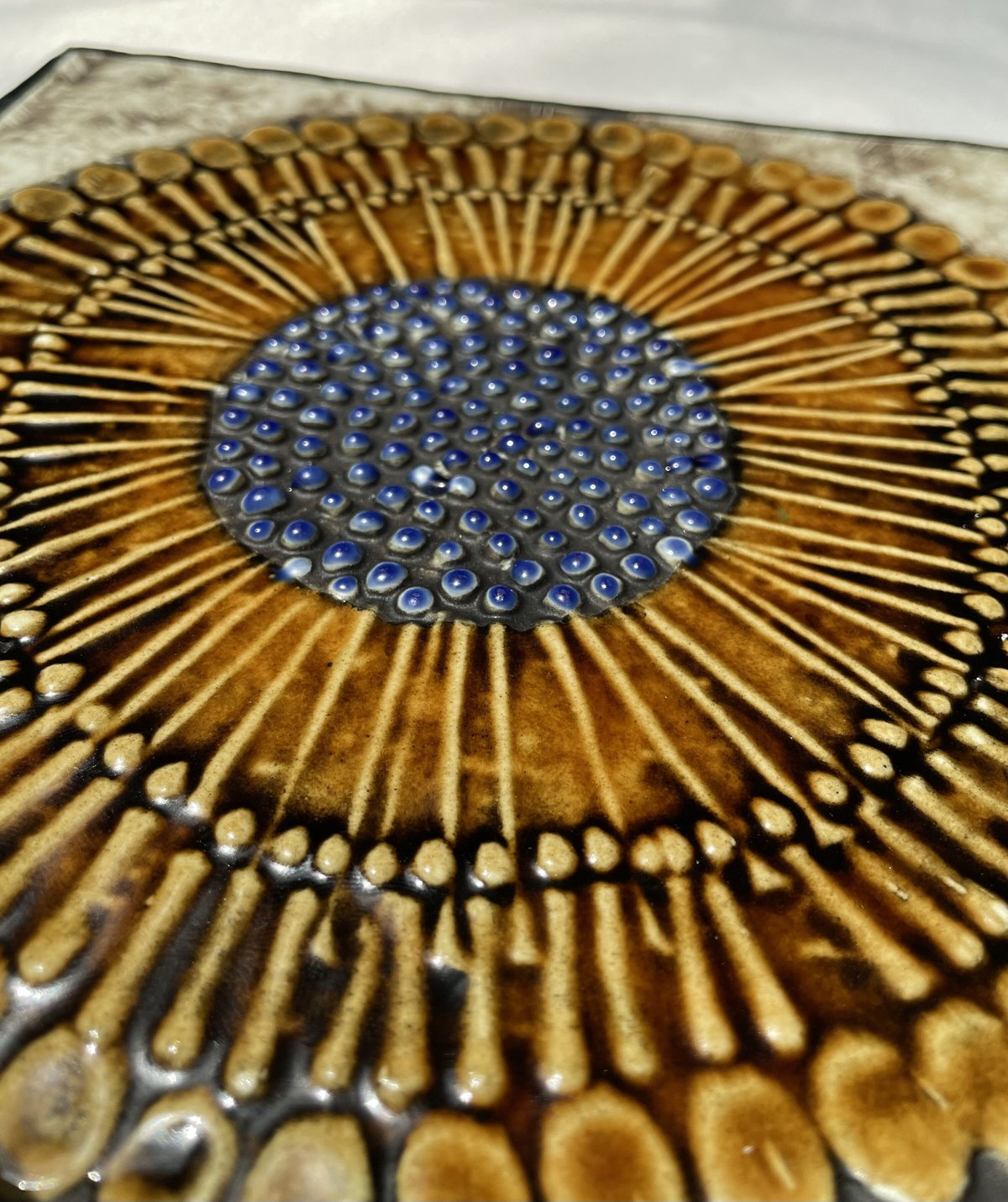 リサラーソン UNIK ひまわり Solros 陶板 Lisa Larson | Kirsik