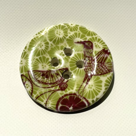 Heini Riitahuhta  Koru Nappi バード ＊15 / 4つ穴