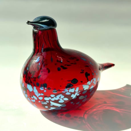 iittala Oiva Toikka Ruby bird バード オイバ・トイッカ 送料込