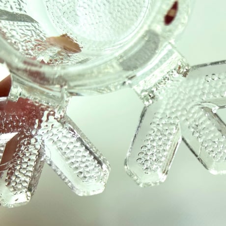 iittala イッタラ Valto Kokko ヴァルト・コッコ 雪の結晶型 キャンドルホルダー