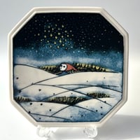 限定 FINNAIR×ARABIA Heljä Liukko-Sundström  クリスマスのプレート トントゥ ヘルヤ ①