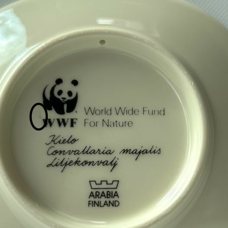 ARABIA WWF スズラン ウォールプレート Kielo アラビア