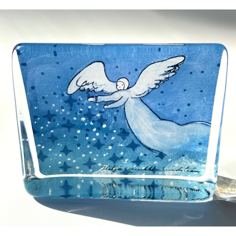 ヘルヤリウッコ天使 5339 ヘルヤ リウッコ 陶板 Flying angel 天使 アラビア - メルカリ