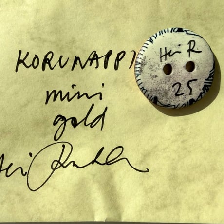 Heini Riitahuhta ヘイニ・リータフフタ / KORUNAPPI コルナッピ ゴールド②