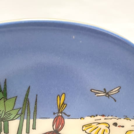 ARABIA ムーミン Little My Swimming アラビア moomin wall plate